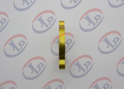 China Irregular Size High Precision Machining Parts Gold Aluminum Fixed Washer for sale