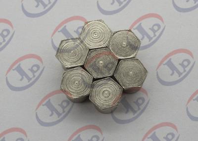 China Iron Hexagonal Nut Machining Small Metal Parts With M3 Internal Thread for sale