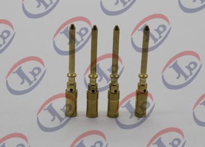 China Small Metal Parts Copper Male Pins , Precision Machining Parts + - 0.1mm Tolerance for sale