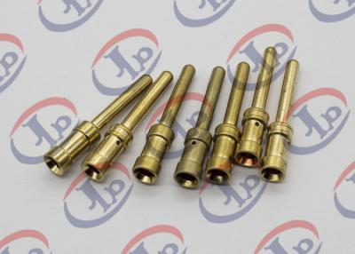 China Copper Male Pins Custom Machined Parts With Swiss Fininshing Turning for sale