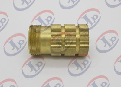 China ø10 Through Hole Roughness Custom CNC Parts 3.2 Knurled Brass Bushing for sale