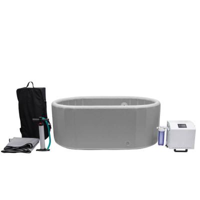 China Custom Made High Quality ANTI-DEFROST SYSTEM Naiya Ice Bath Recovery Ice Bath with Cooler with Inflatable Tub Cooler Portable Inflatable Ice Bath Pool for sale