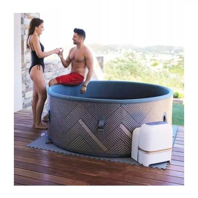 China Wholesale ANTI-DEFROST SYSTEM Naiya Indoor Hot Tube Portable Inflatable Air Bubble Massage DWF Hot Tub For 2 4 Outdoor Spa Or 6 Person Camping for sale