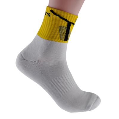 China Breathable Unisex Custom Cushion Sports Logo Compression Short Cycling Socks For Running for sale