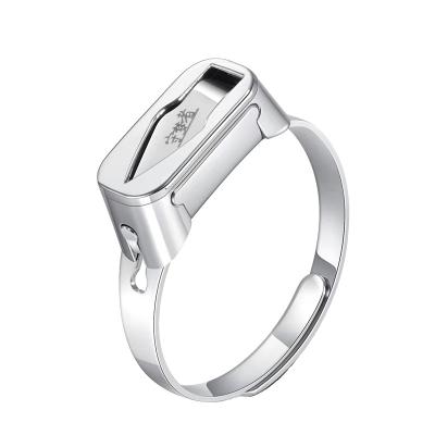 China ZXM TRENDY Stainless Steel Self Defense Ring for sale