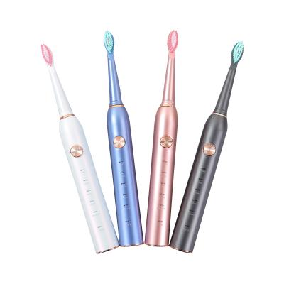 China 5-Function Modes: White Plastic Vibration Diamond Maker Vending Machine Clean Electric Teeth Brush Care Sonic Toothbrushes for sale