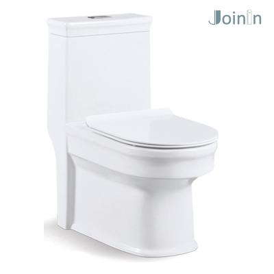 China Hot Sale Chaozhou Ceramic Tornado Bathroom Double-flush JOININ Asia Single Piece Toilet JY1309 for sale