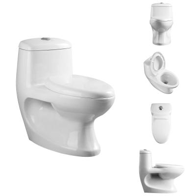 China JOININ Chaozhou Ceramic Double-flush Down Wash One Piece WC Toilet JY1107 for sale