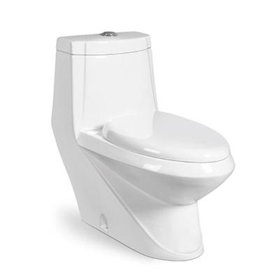 China High Quality Bathroom Sanitary Ceramic Washdown Ware Double-Flow Chaozhou WC Single Piece Toilet JY1101 for sale