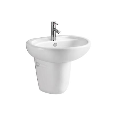 China JOININ Modern Cheap Sanitary Ware Ceramic Single Hole Bathroom Wall Hung Basin (WB203) for sale