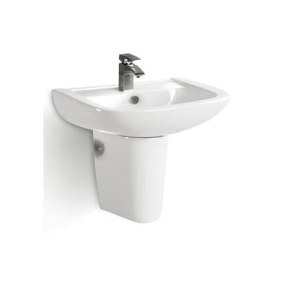 China JOININ Chaozhou Modern Cheap Sanitary Ware Ceramic Single Hole Hand Wash Basin Wall Hung Basin (WB204) for sale