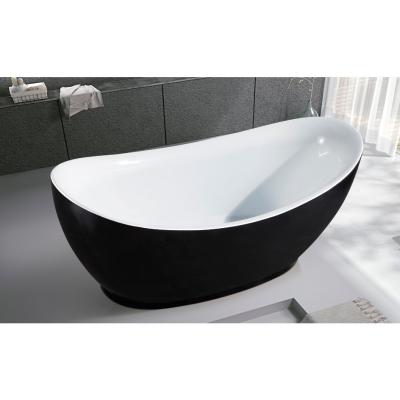 China JOININ Free Morden Supplier Cheap Freestanding Bath Foshan Price Acrylic Black Bathtub 8703A for sale