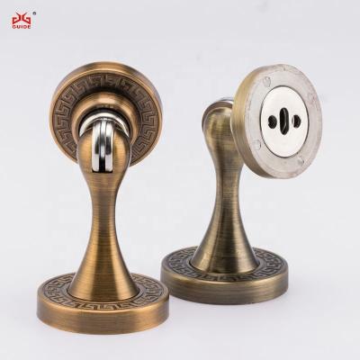 China GUIDE modern wall protector for door stopper floor door magnet wood holder for sale