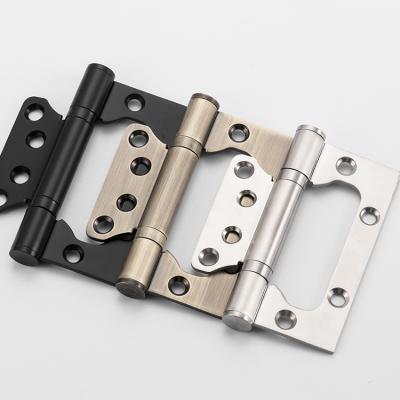 China 201 Inch Stainless Steel Door Hinge Child Submother Slotted Mute Door Hinge Ball Bearing GUIDE Furniture Accessories 4 Inch for sale