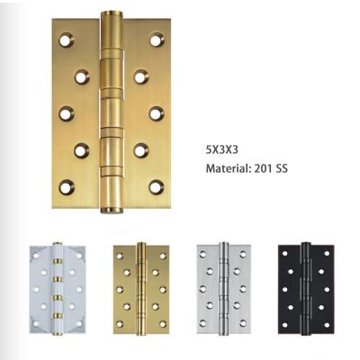 China Modern Wooden Door Hinges Stainless Steel Ball Bearing For Black Brass Folding Door Hinge Window Hinges Zinc for sale