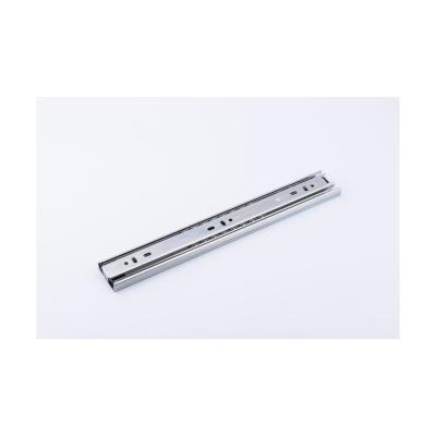 China Guide 300mm Soft Narrow Iron Ball Bearing Telescopic Cabinet Drawer Smooth And Silence Mute Sliding Rail for sale