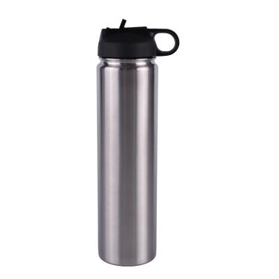 China Sustainable 25oz Double Wall Stainless Steel Vacuum Insulated Sports Water Bottle Flask for sale