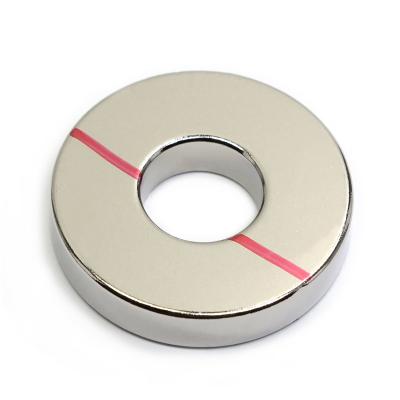 China Industrial Magnet Super Strong Axially Magnetized Round Ring Ndfeb Neodymium Magnets for sale