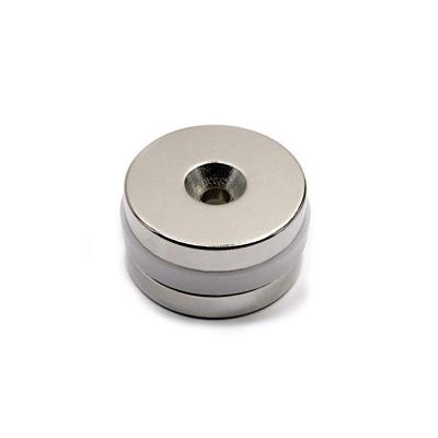 China Super Powerful Industrial Magnet Round N35 NdFeB Small Neodymium Milling Cutter Magnets For Motor for sale