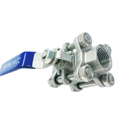 China Industrial Stainless Steel Ball Valve WCB Ball Valve 1/4