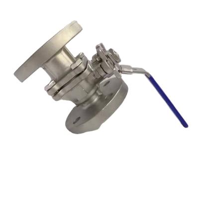 China Italy industrial ultra-thin wafer type flanged ss304 stainless steel motor ball valve for sale