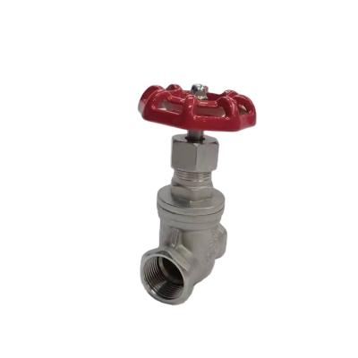 China Sale Industrial Low Pressure SS Stainless Steel Hot Wire Female Gate Valve for sale