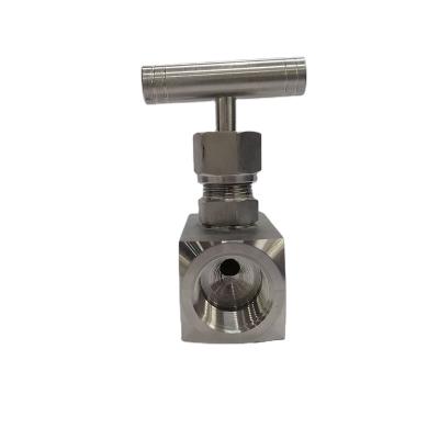 China 6000PSI BSPP BSPT NPT Thread Stainless Steel Industrial High Pressure Needle Valve for sale