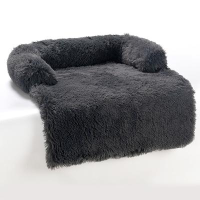 China Viable Custom Unique Natural Quality New Low Price Cat Sleeping Sofa Dog Pet Dismountable Comforting Bed for sale