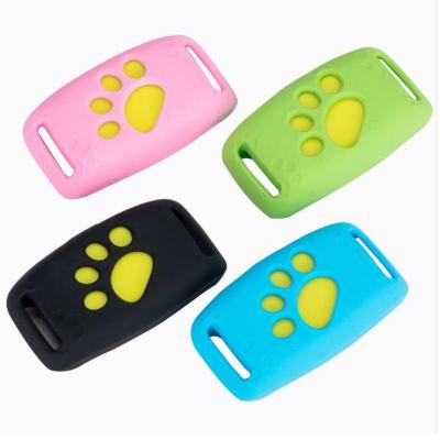 China ABS+PVC Mini Smart Wireless Pet Cat Dog GPS Alarm Tracker Anti-theft Anti-lost Waterproof Locator for sale