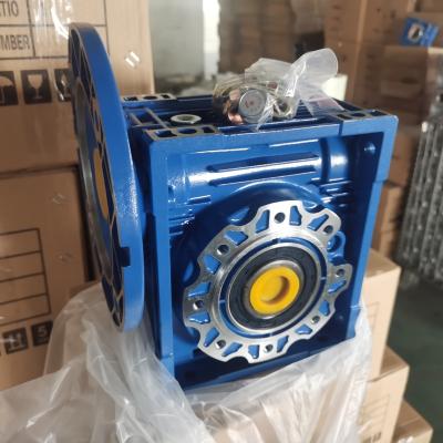 China Machine Tool High Effciency NMRV90 Series Gearbox Spare Parts Transmission NMRV Worm Gearbox for sale