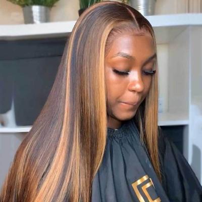 China Glueless Brazilian Straight Full Lace Human Lace Wig, Straight 100% Full Hair Lace Wig, Natural Hair Wig For Black Women for sale