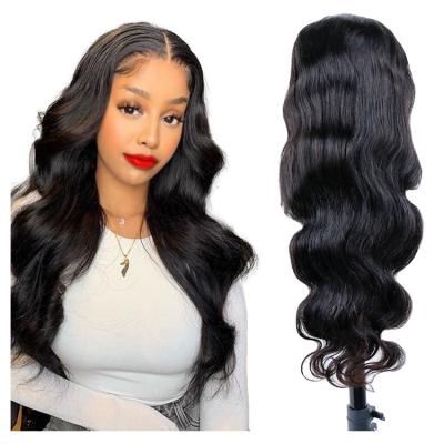 China Grade 10A Virgin Lace Hair Wigs Body Wave 100% Front Human Hair Wigs 150% Density 180% Density Unprocessed Raw Remy Peruvian Body Wave for sale