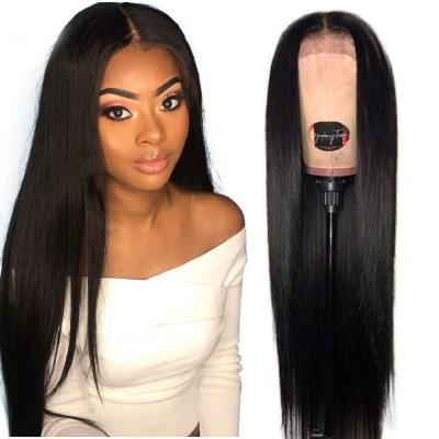 China Water wave 13x4 30 inch brazil natura hd super transparent lace frontal human hair 100% frontal wigs for sale