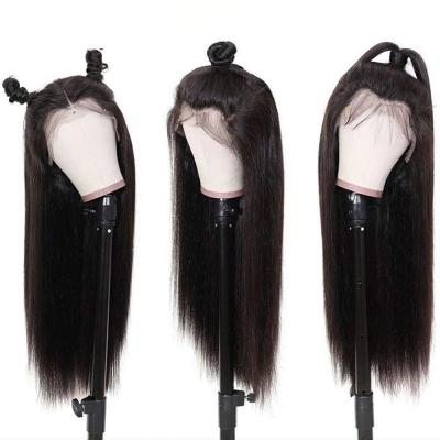 China FDX Straight Hair Hd Lace Front Wigs 13x6, 36 Inches Customized Hd Super Straight Lace Frontal Human Hair Wig for sale