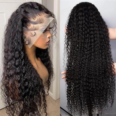 China Wholesale Kinky Curly Curly Hair Wigs For Black Women, 150% 180% HD Lace Front Human Hair Wigs for sale