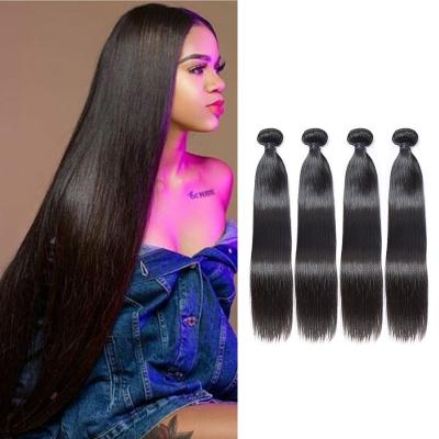 China Straight Human Hair Wholesale Bundles Bulk Cuticle Aligned Brazilian Virgin Hair Bundles With Closure for sale