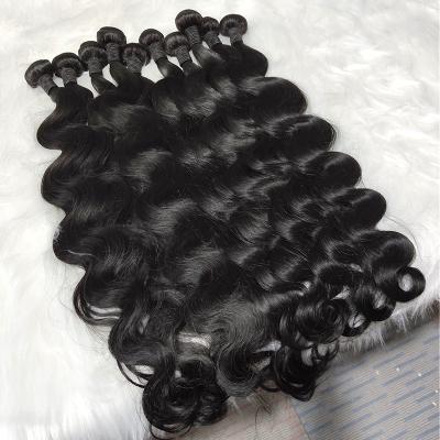 China 100% Body Wave Peruvian Virgin Human Hair Bundles Factory Double Body Wave Extensions Raw Drawn Hair Bundles for sale