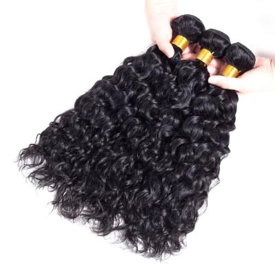 China FDX 12a Raw Brazilian Virgin Water Wave Hair Extensions 100% Cuticle Aligned Hair Water Wave Super Double Vietnamese Hair Bundles for sale