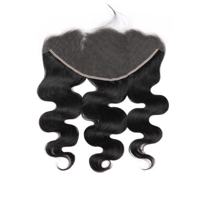 China 100% Virgin Human Hair Wholesale Hd Unprocessed Raw Human Hair 10a Top Straight Swiss Lace Closure 13x4 Lace Closure For Black Women for sale