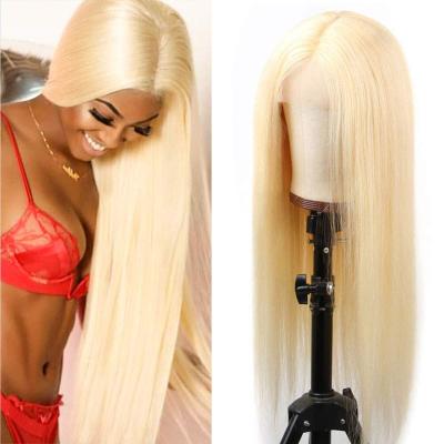 China FDX 30 Inch Straight 613 Full Lace Wig Human Hair Virgin, Raw Virgin 13x4 Lace Frontal Cuticle Aligned Vietnamese Hair Wigs for sale