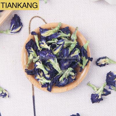 China Wholesale natural loose tea butterfly pea dried butterfly pea tea flower-blue health-butterfly pea dried for sale