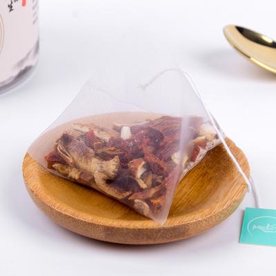 China Biodegradable Custom Private Label Triangle Tea Bag High Quality Nylon Custom Tea Bag BIODEGRADABLE for sale