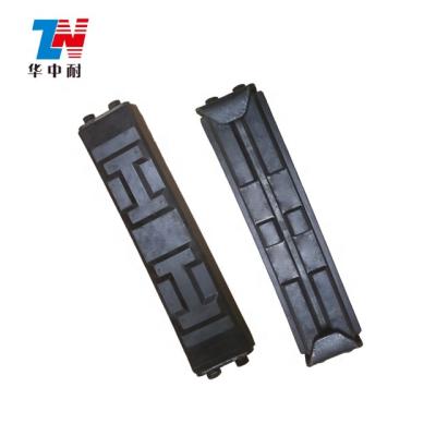 China High Quality Black Rubber Track Guard 500mm Round Damage/Low Noise/Low Ground Pressure For Liebherr 944 Excavator for sale