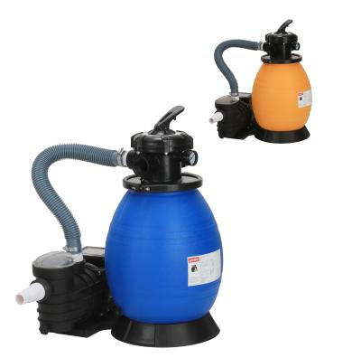 Cina High Quality HDPE PE Swimming Pool Sand Filter Water Pump Combo System in vendita