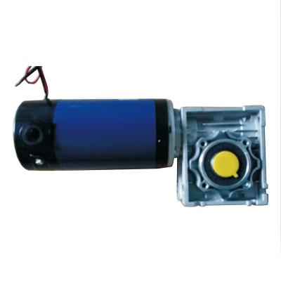 China NMRV 12V 350W DC WORGE GEAR MOTOR Totally Enclosed MOTOR WITH BRAKE for sale