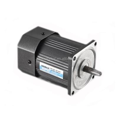 China Totally Enclosed High Torque Small Powerful AC Electric Induction Motors Low RPM With Gearbox for sale