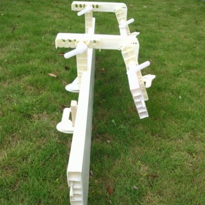 China Cost-saving Premium Lightweight Reusable Plastic Sidewalk Restraints Formwork For Garden for sale