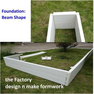 China hospital moneysave lightweight reusable foundation formwork for concrete for sale