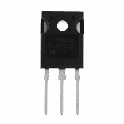 China IGBT TNP Transistors 1200V 64A 417W Through Hole TO-247-3 FGH40N120AN FGH40N120AN for sale