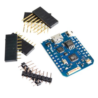 China WEMOS D1 Mini Pro 4M 16M Bytes External Antenna NodeMCU Connector Based ESP8266 ESP-8266EX CP2104 WIFI Development Board WEMOS Micro D1 Mini Pro for sale